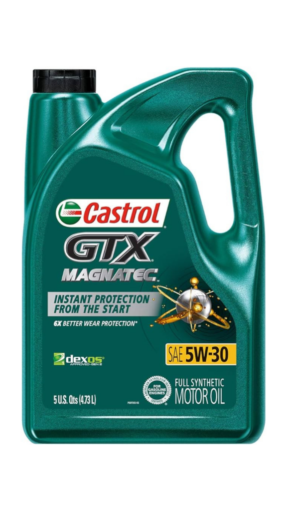 Motorový olej Castrol GTX MAGNATEC