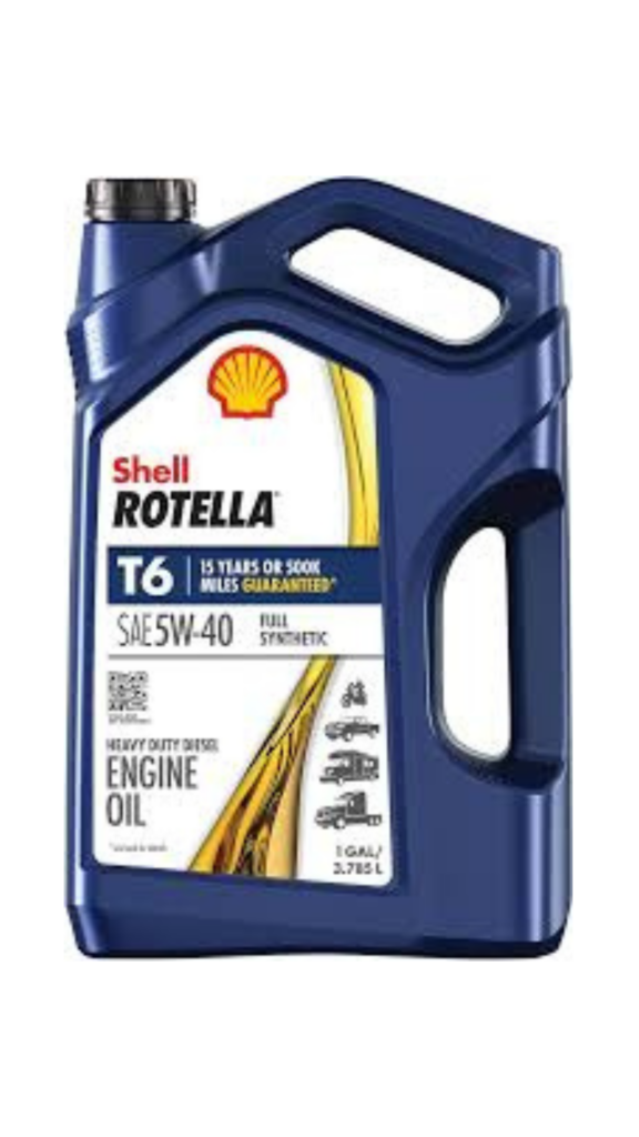 Motorový olej Shell Rotella T6