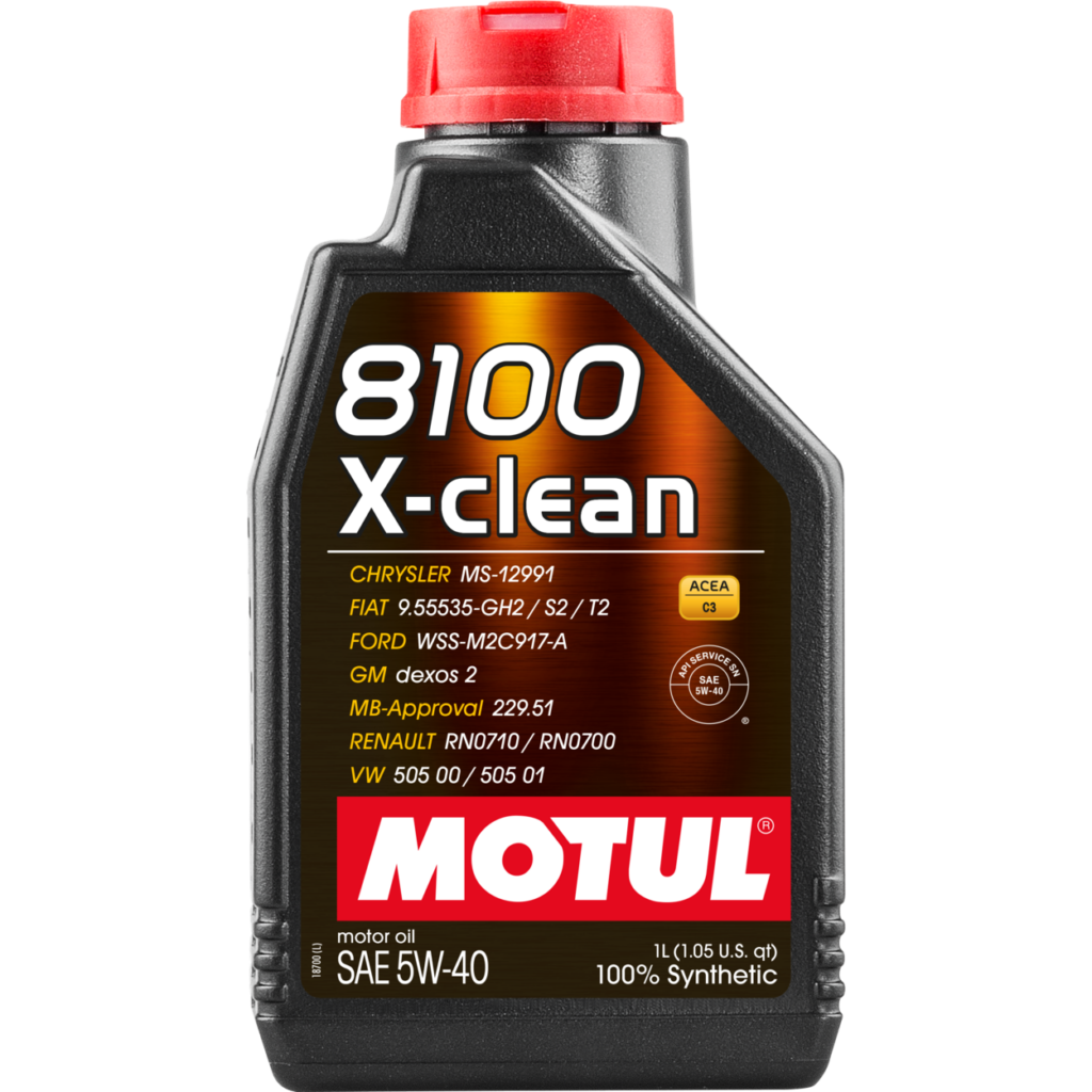 Motorový olej - Motul 8100 X-Clean 5W-40